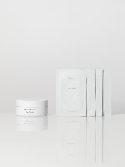 ["Eye Masks ", " 4 Sets / 0.15 fl oz 30 Sets / 2.96 fl oz ", " Group Image ", " Uncommon Beauty"]