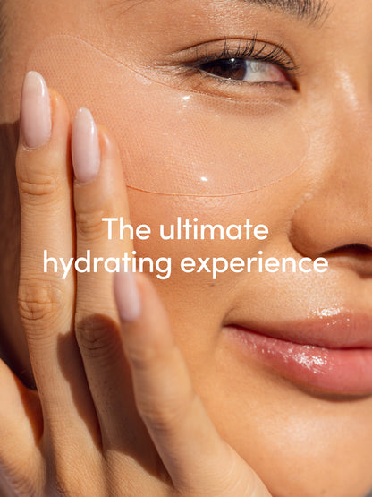 ["Face and Eye Mask Duo ", " Model Image ", " Uncommon Beauty"]