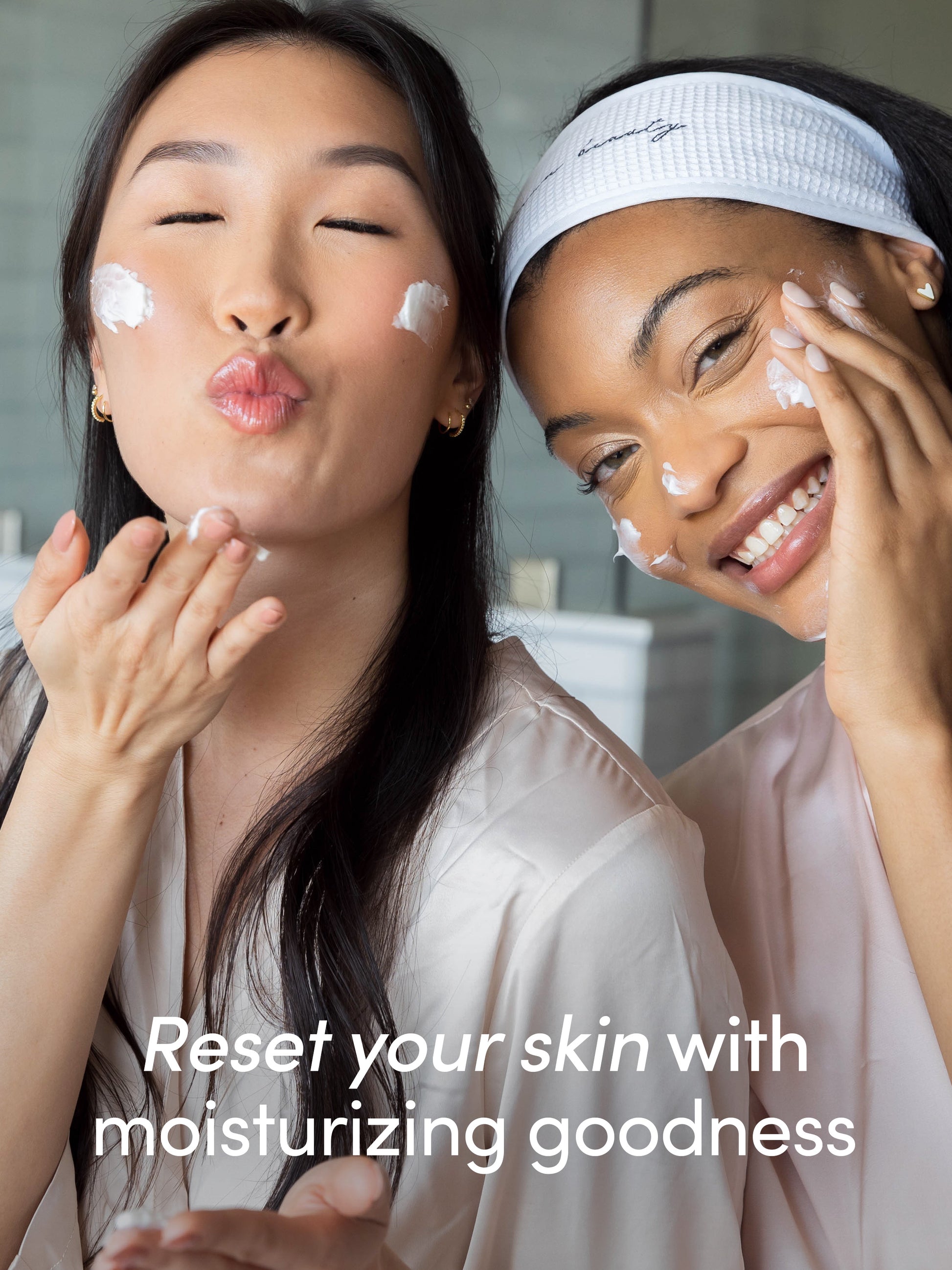 Face and Eye Mask Duo | Model Image | Uncommon Beauty