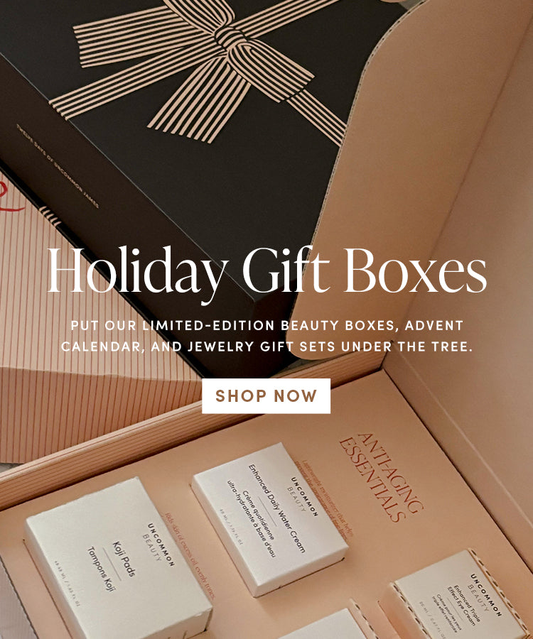 Holiday Gift Boxes |  Put Our Limited-Edition Beauty Boxes, Advent Calendar, and Jewelry Gift Sets under the tree | Shop Now