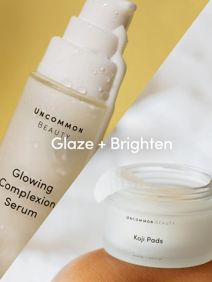 ["Glowy and Bright Duo ", " Information Image 2 ", " Uncommon Beauty"]