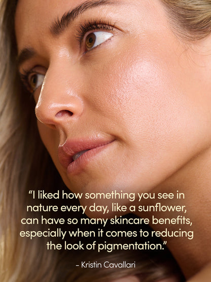 ["Glowing Complexion Serum ", " 30 ml // 1.01 fl oz ", " Kristin Quote Image ", " Uncommon Beauty"]