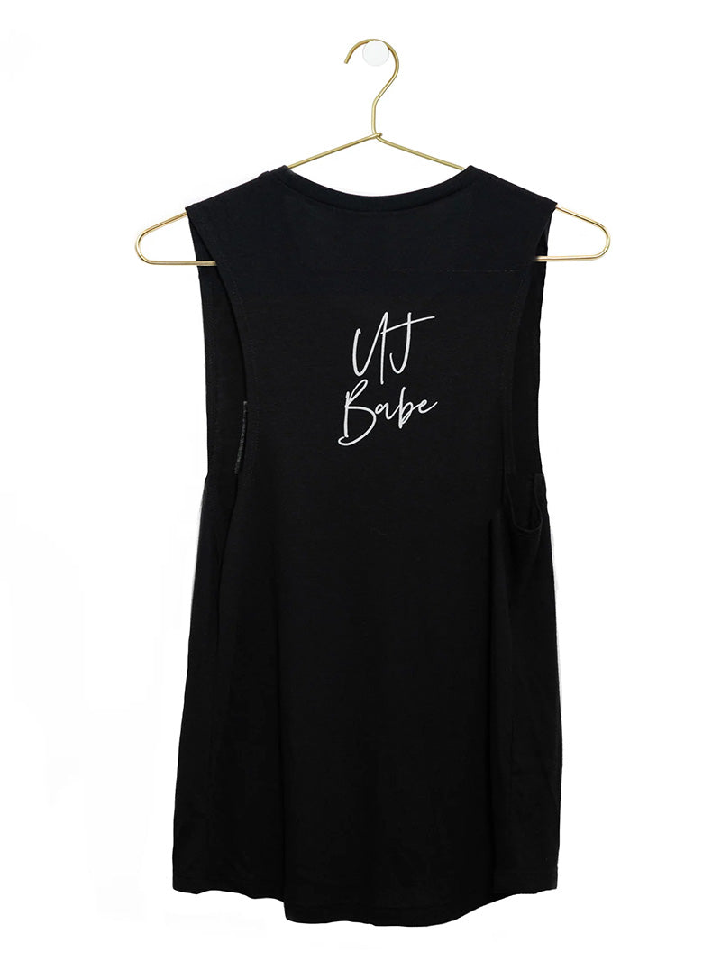 Bridesmaid Tank Top | Black | Product Detail Image | Uncommon Lifestyle