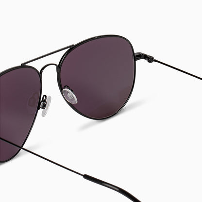 Aviator Sunglasses | Black | Product Detail Image 2 | Uncommon James Home