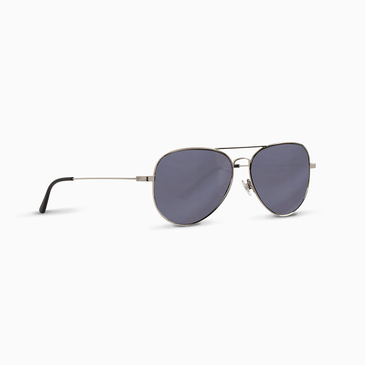 Aviator Sunglasses | Silver | Product Detail Image | Uncommon James Home