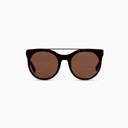 Brow Bar Round Sunglasses | Plum | Product Image | Uncommon James Home