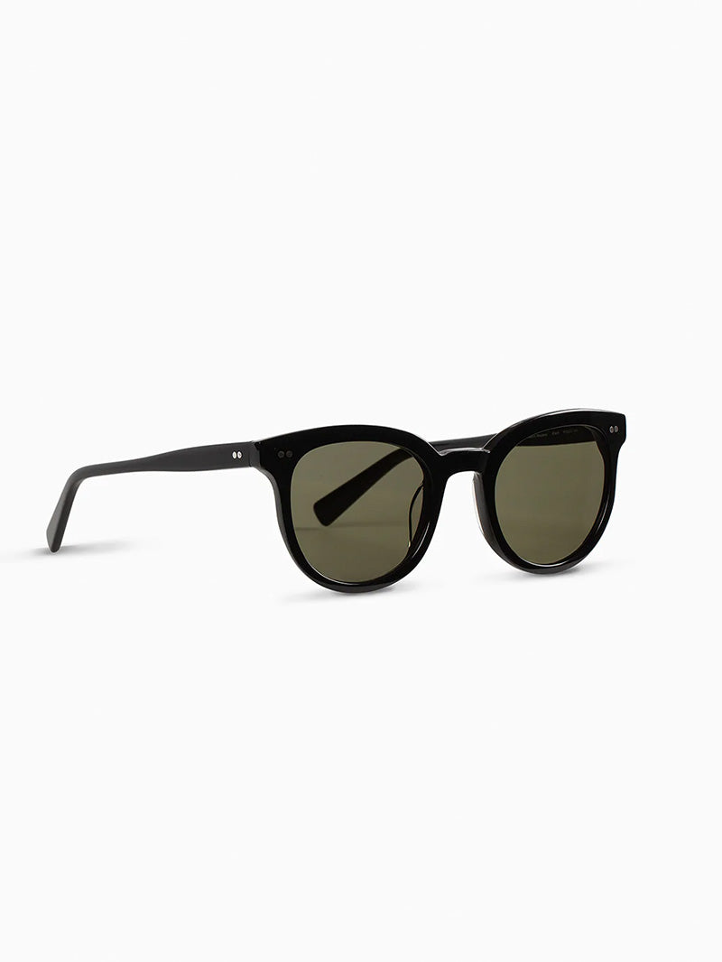 Classic Round Sunglasses | Black | Product Detail Image | Uncommon Lifestyle