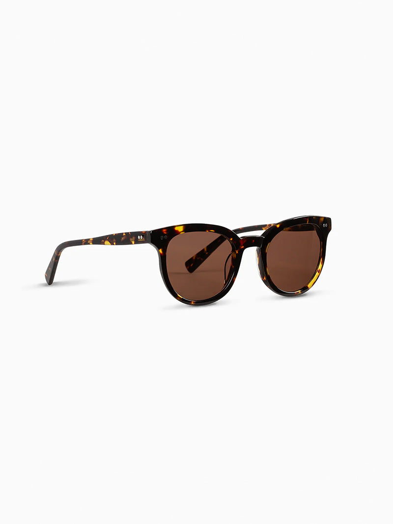 Classic Round Sunglasses | Tort | Product Detail Image | Uncommon Lifestyle