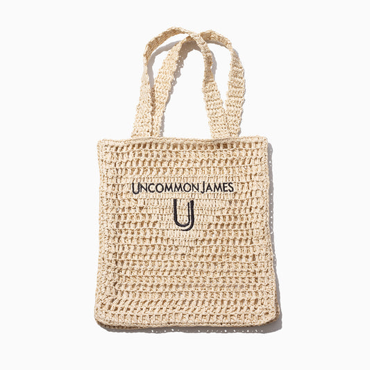 Straw Tote Bag | Product Image | Uncommon James Home