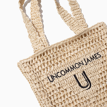 ["Straw Tote Bag ", " Product Detail Image ", " Uncommon James Home"]