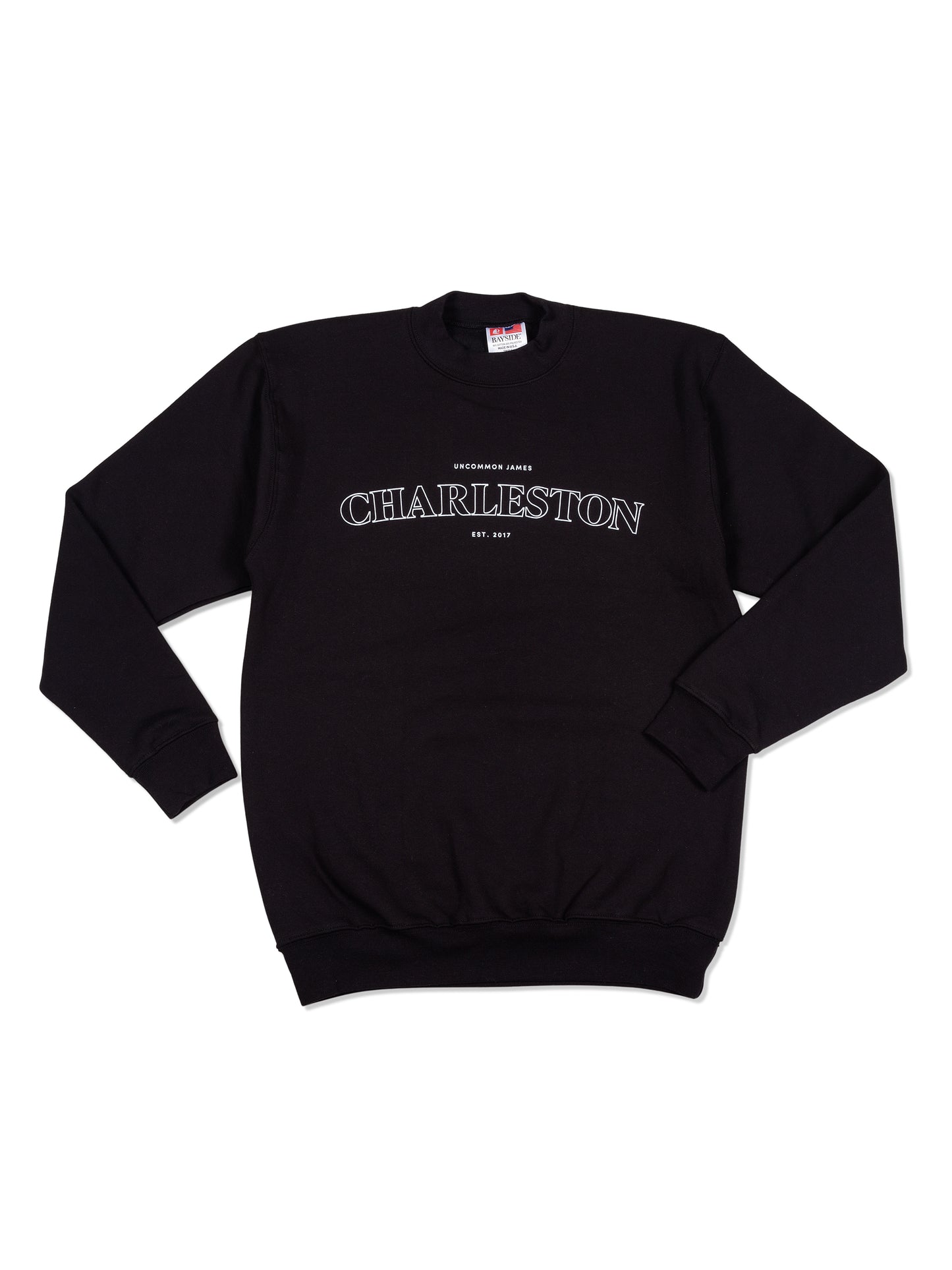 Charleston Sweatshirt | Black | Product Image | Uncommon Lifestyle