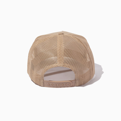 Charleston Trucker Hat | Beige | Product Detail Image 2 | Uncommon Lifestyle
