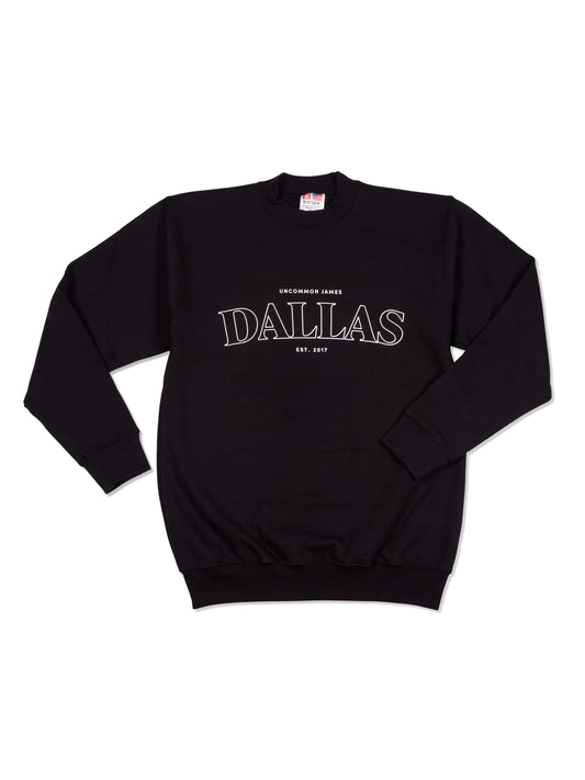 Dallas Sweatshirt | Black | Product Image | Uncommon Lifestyle