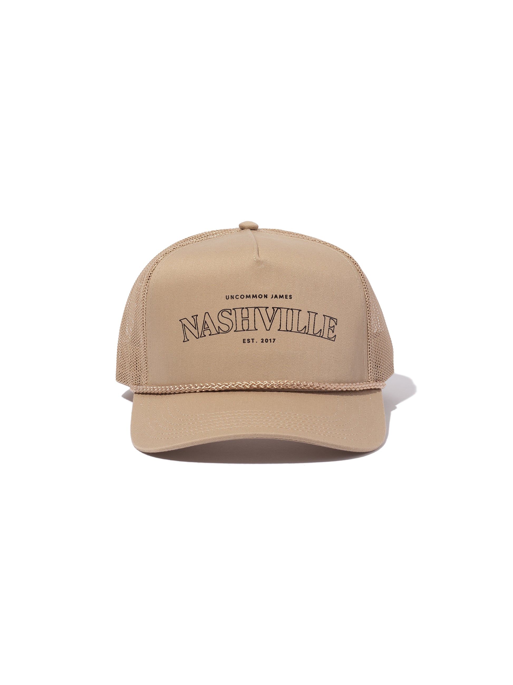 Nashville Trucker Hat | Beige | Product Image | Uncommon Lifestyle