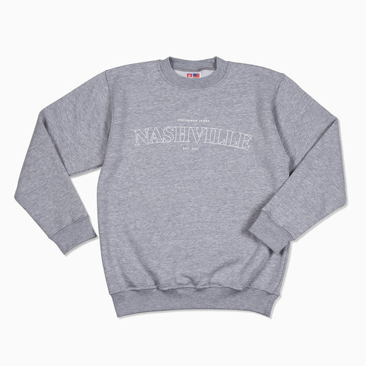 Nashville Sweatshirt | Ash | Product Image | Uncommon James