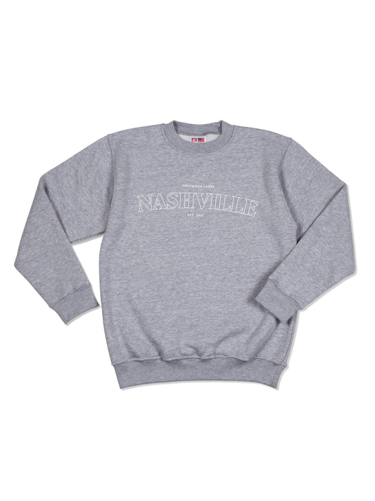 Nashville Sweatshirt | Ash | Product Image | Uncommon James