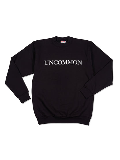 Uncommon Sweatshirt | Black | Product Image | Uncommon James