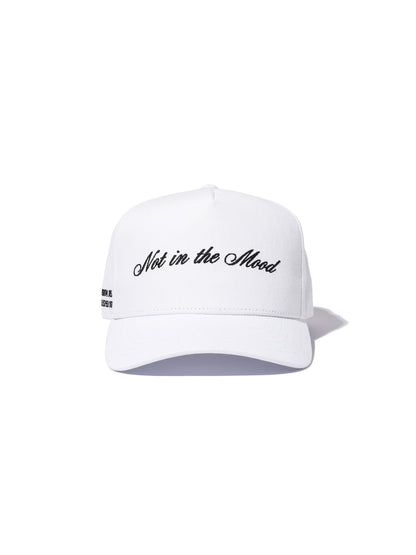 ["Not in the Mood Trucker Hat ", " White ", " Product Image ", " Uncommon Lifestyle"]