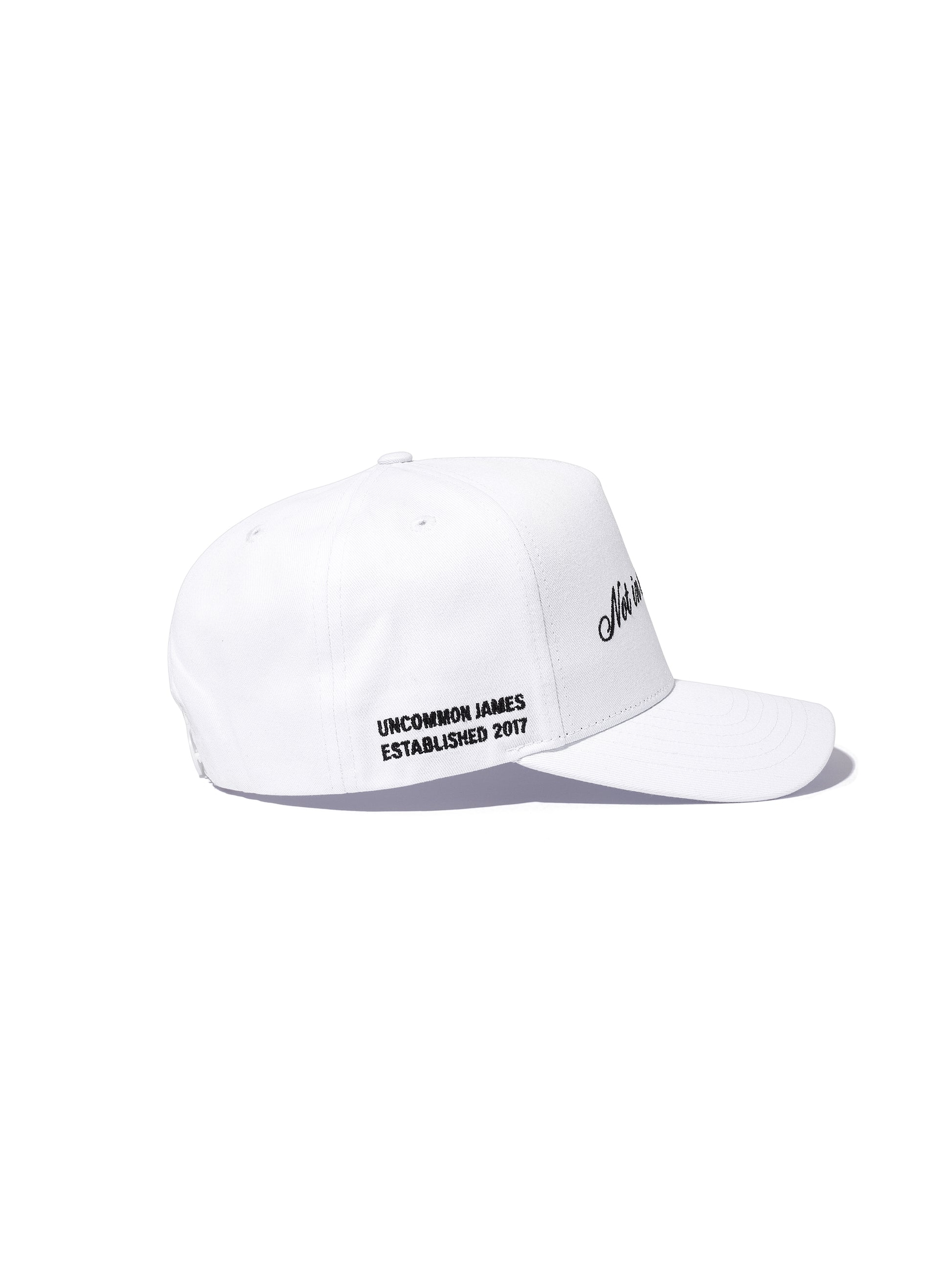 Not in the Mood Trucker Hat | White | Product Detail Image | Uncommon Lifestyle