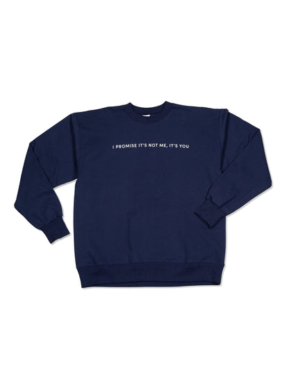 ["You're the Problem Sweatshirt ", " Navy ", " Product Image ", " Uncommon Lifestyle"]