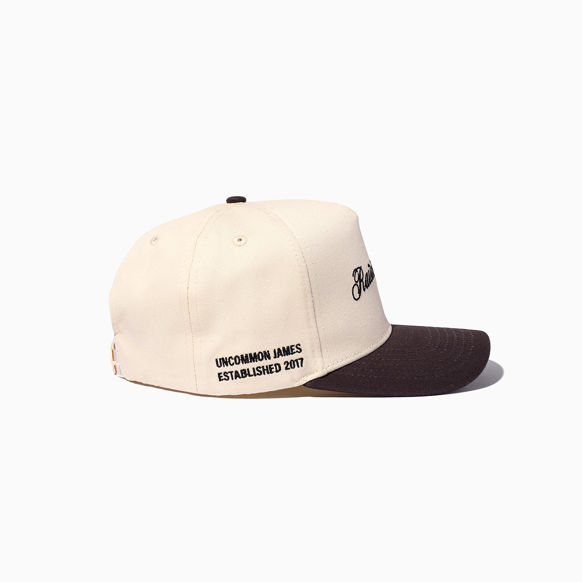 Raising Hell Trucker Hat | Black/White | Product Detail Image | Uncommon Lifestyle