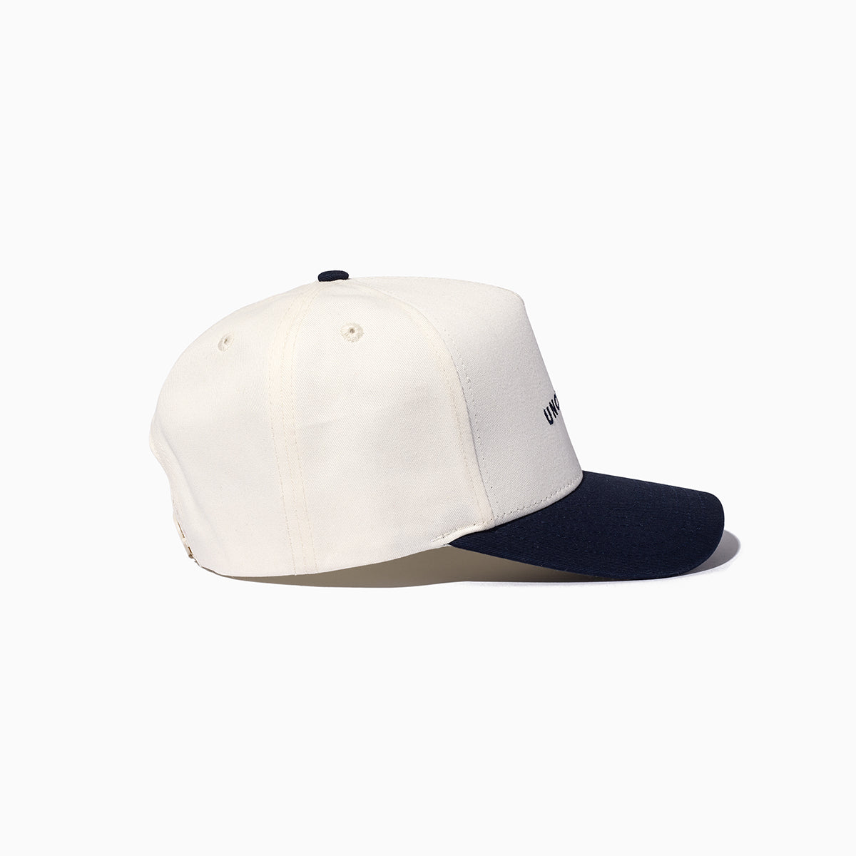 Simple Uncommon Trucker Hat | Navy/White | Product Detail Image | Uncommon Lifestyle