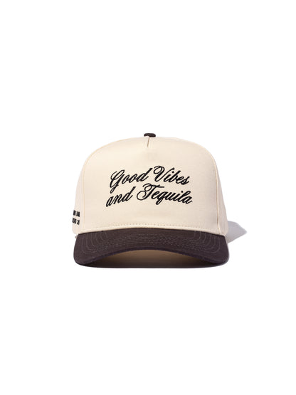 Tequila Vibes Trucker Hat | Charcoal/Tan | Product Image | Uncommon Lifestyle
