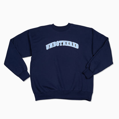 Unbothered Sweatshirt | Navy | Product Image | Uncommon Lifestyle