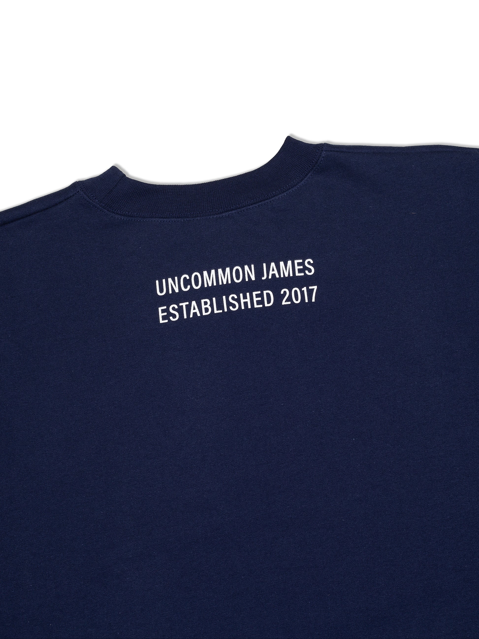 Unbothered Sweatshirt | Navy | Product Detail Image 2 | Uncommon Lifestyle