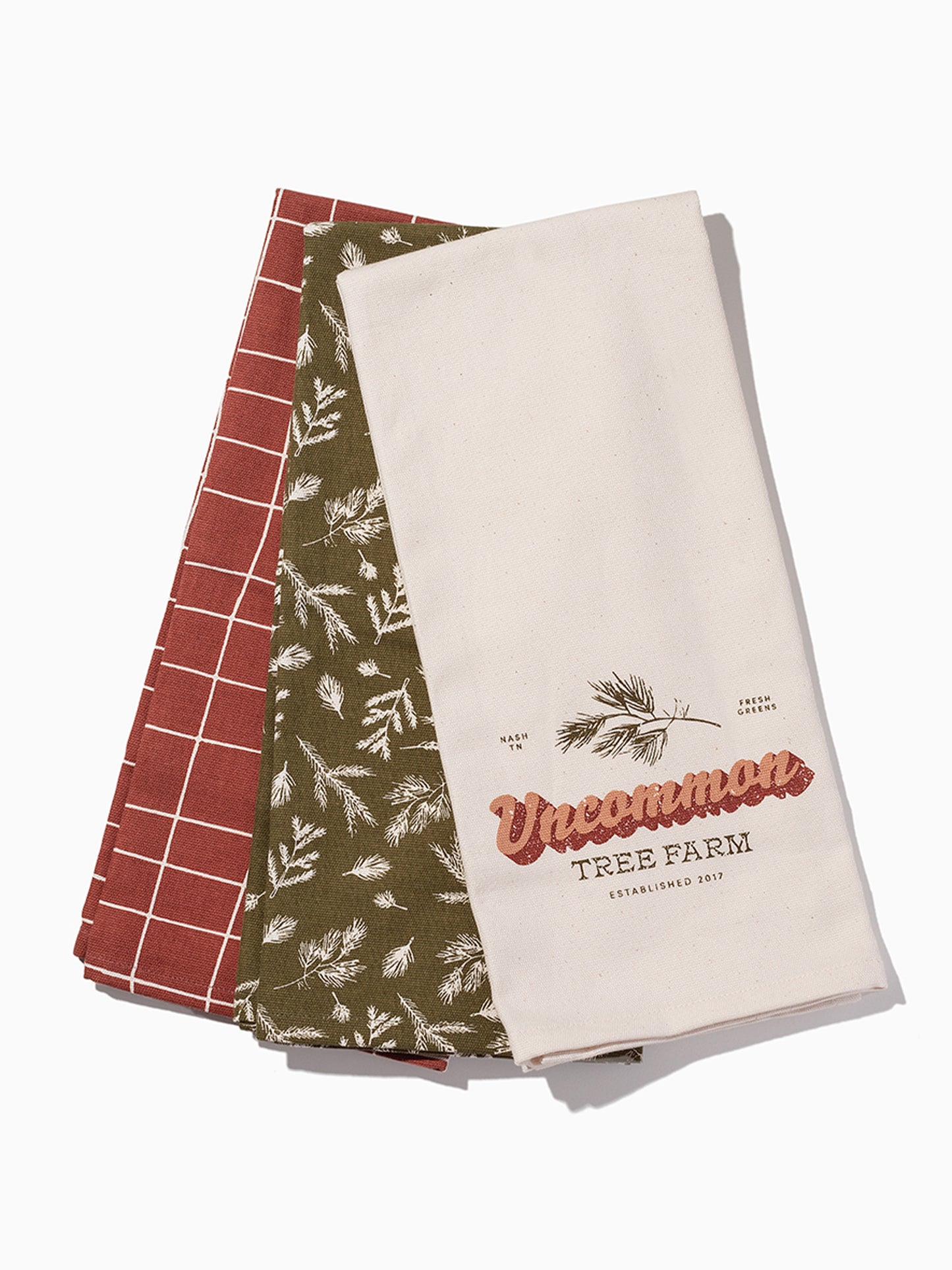 Tree Farm Dish Towels (Set of 3) | Product Image |  Uncommon Lifestyle