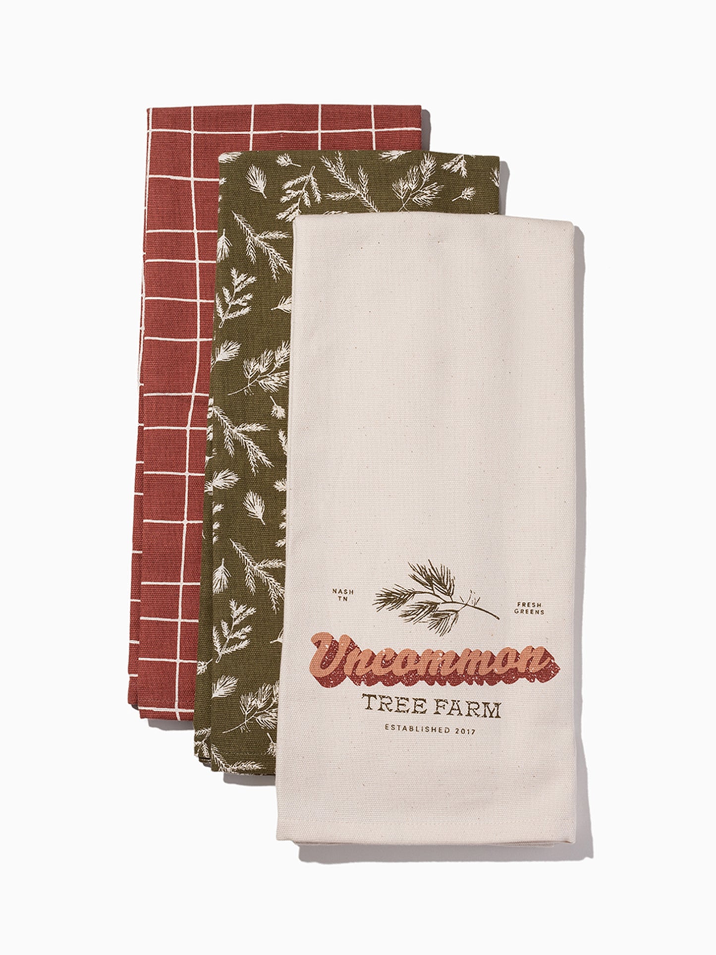 Tree Farm Dish Towels (Set of 3) | Product Image |  Uncommon Lifestyle