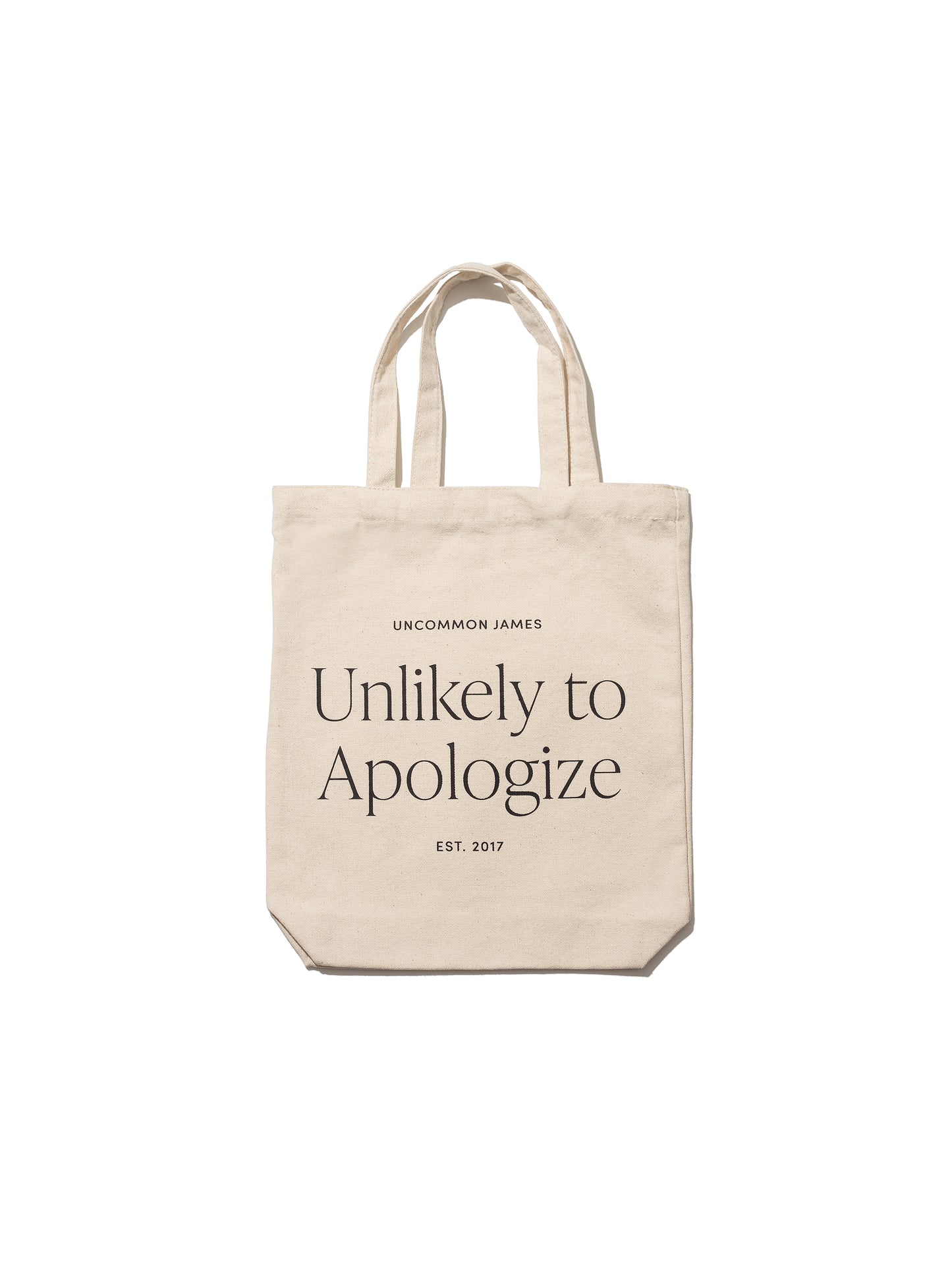 Motto Canvas Tote Bag | Product Image | Uncommon Lifestyle