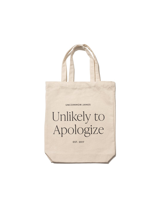 Motto Canvas Tote Bag | Product Image | Uncommon Lifestyle