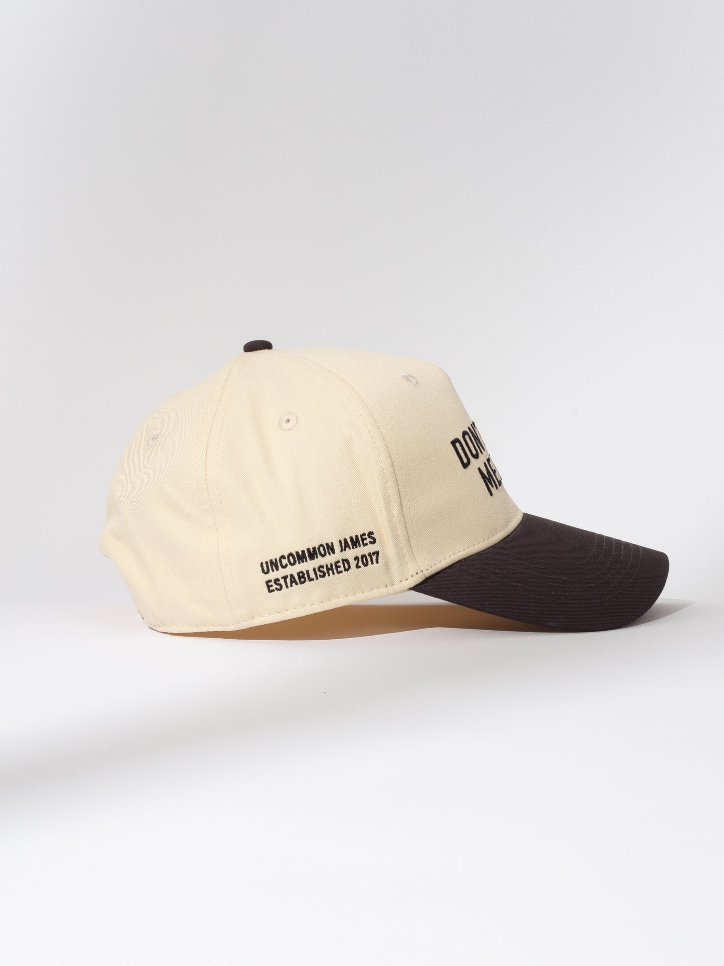 Don't Call Me Baby Trucker Hat | Ivory/Black | Product Image 2 | Uncommon Lifestyle