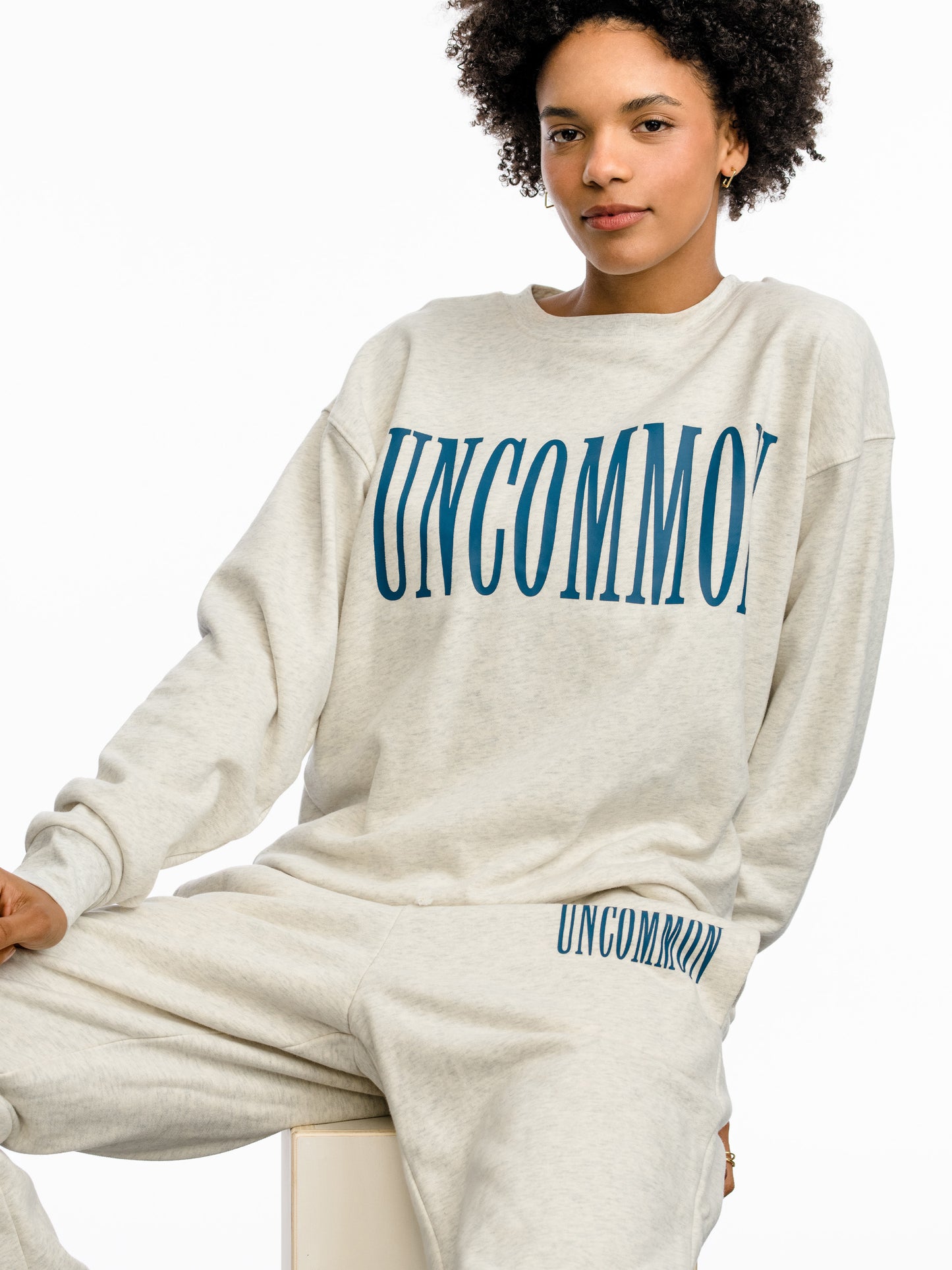 Forever Uncommon Sweatpants | Navy | Model Image | Uncommon Lifestyle