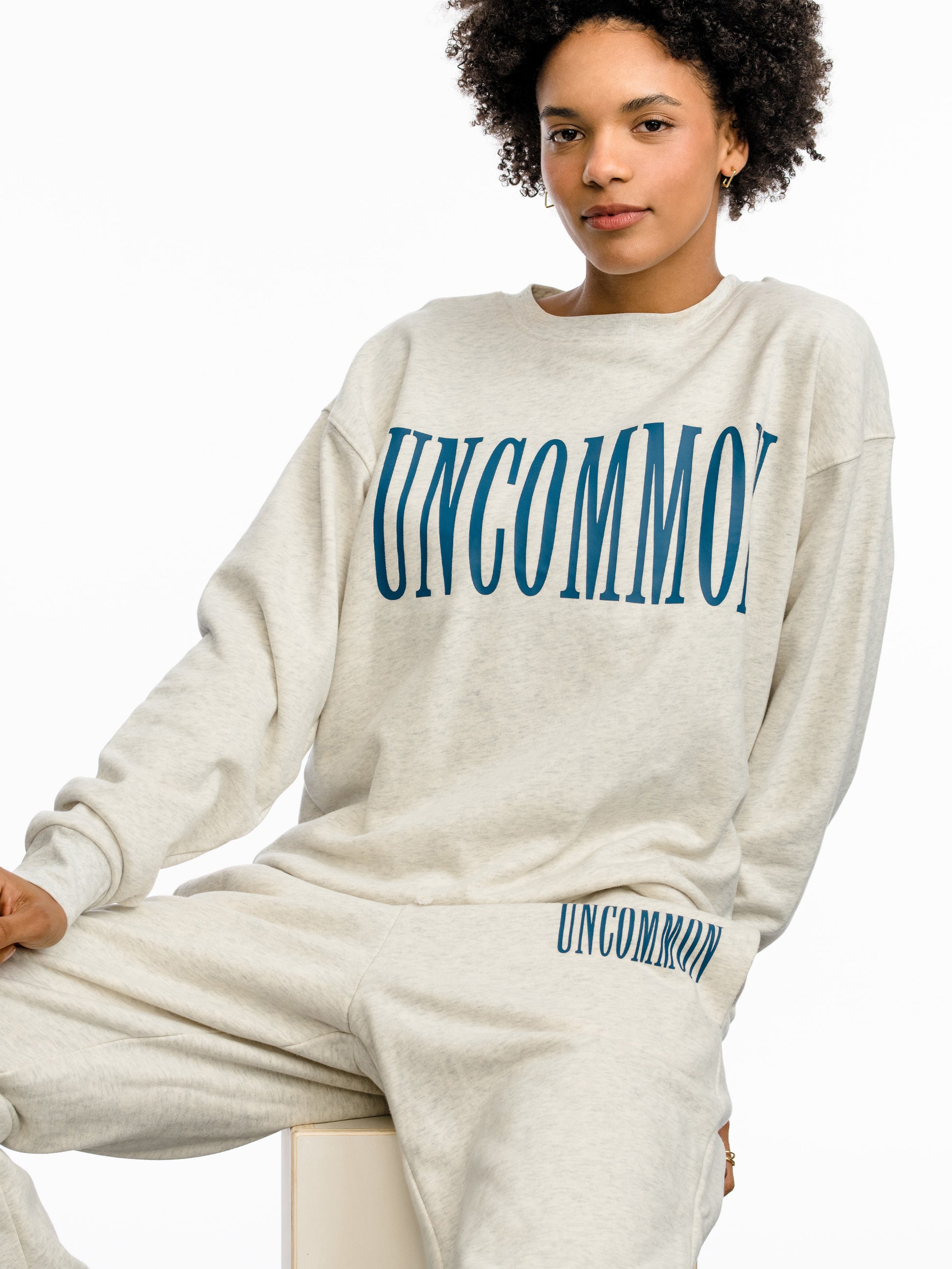 Forever Uncommon Sweatpants | Navy | Model Image | Uncommon Lifestyle