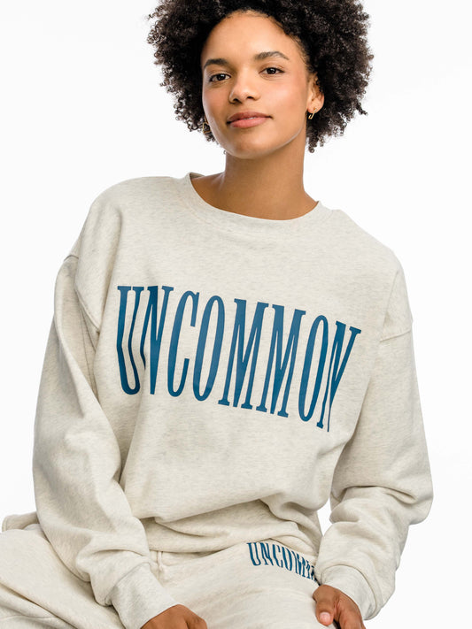 Forever Uncommon Sweatshirt | Navy | Model Image | Uncommon Lifestyle