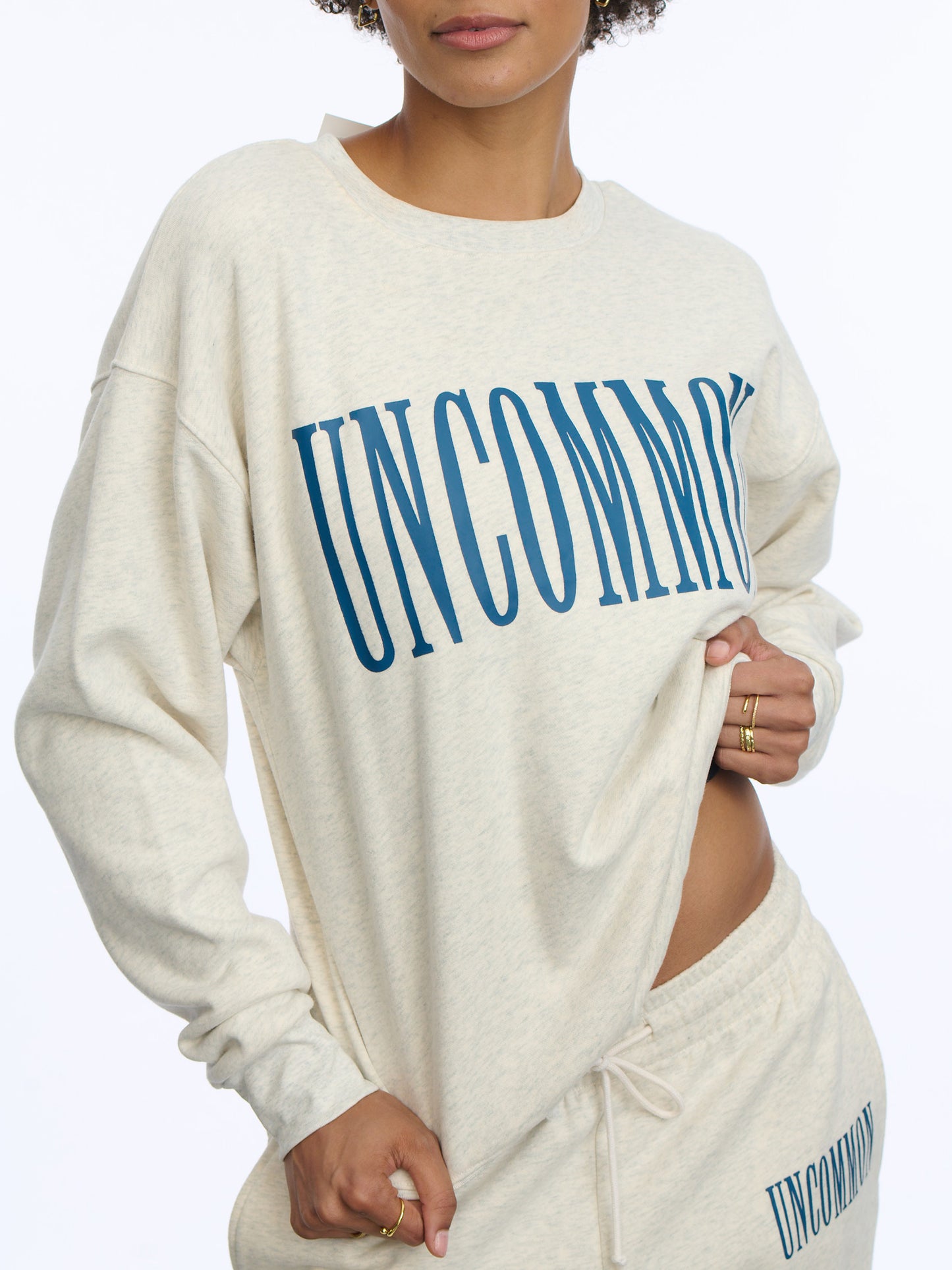 Forever Uncommon Sweatshirt | Navy | Model Image | Uncommon Lifestyle