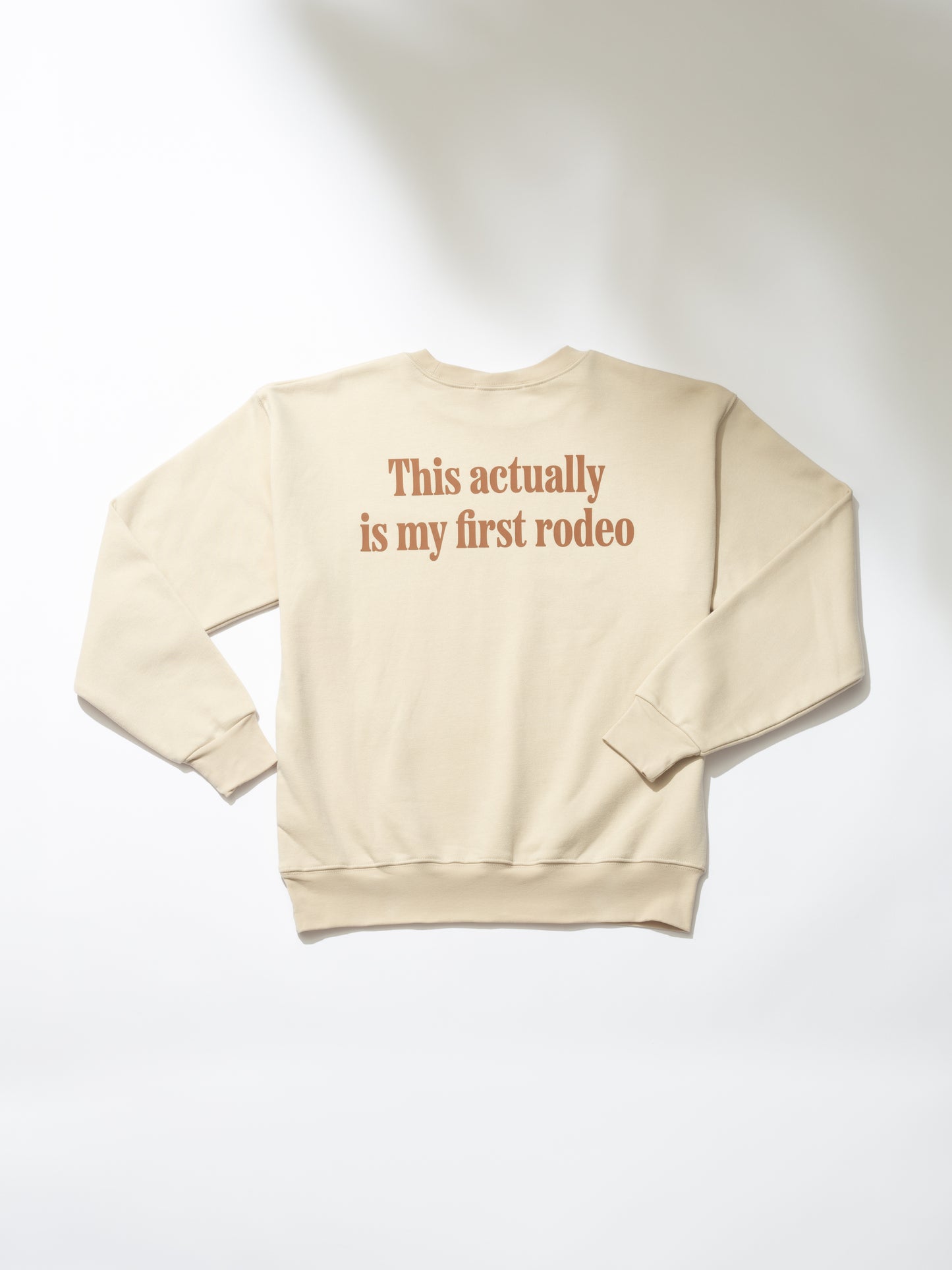 Rodeo Sweatshirt | Tan | Product Image | Uncommon Lifestyle