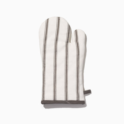 ["Classic Striped Oven Mitt ", " Product Image ", " Uncommon Lifestyle"]