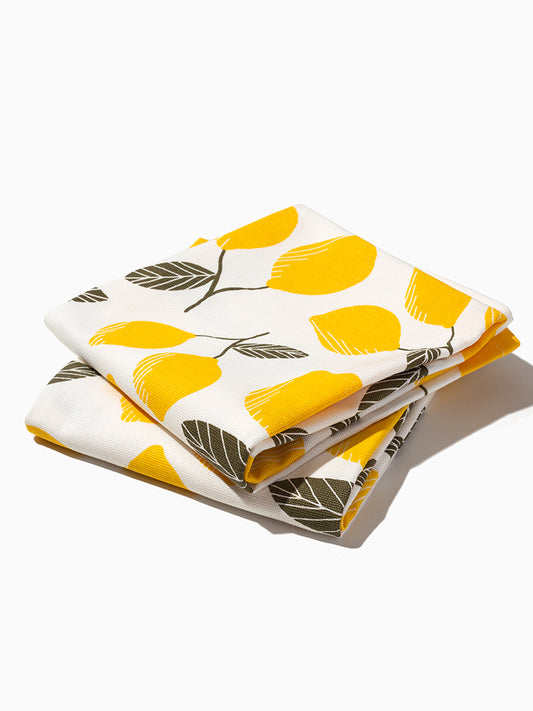 Lemon Dish Towel (Set of 2) | Product Detail Image | Uncommon Lifestyle