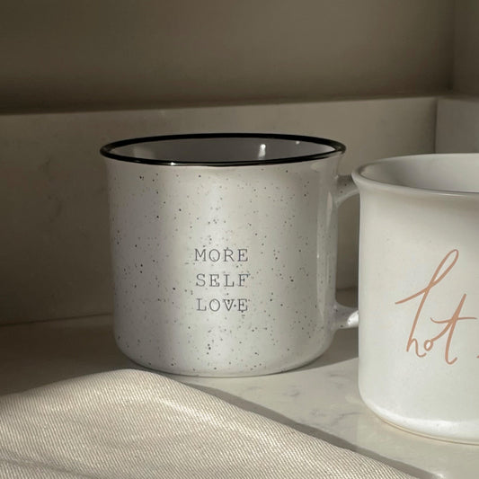 Self Love Ceramic Mug | Lifestyle Image | Uncommon Lifestyle