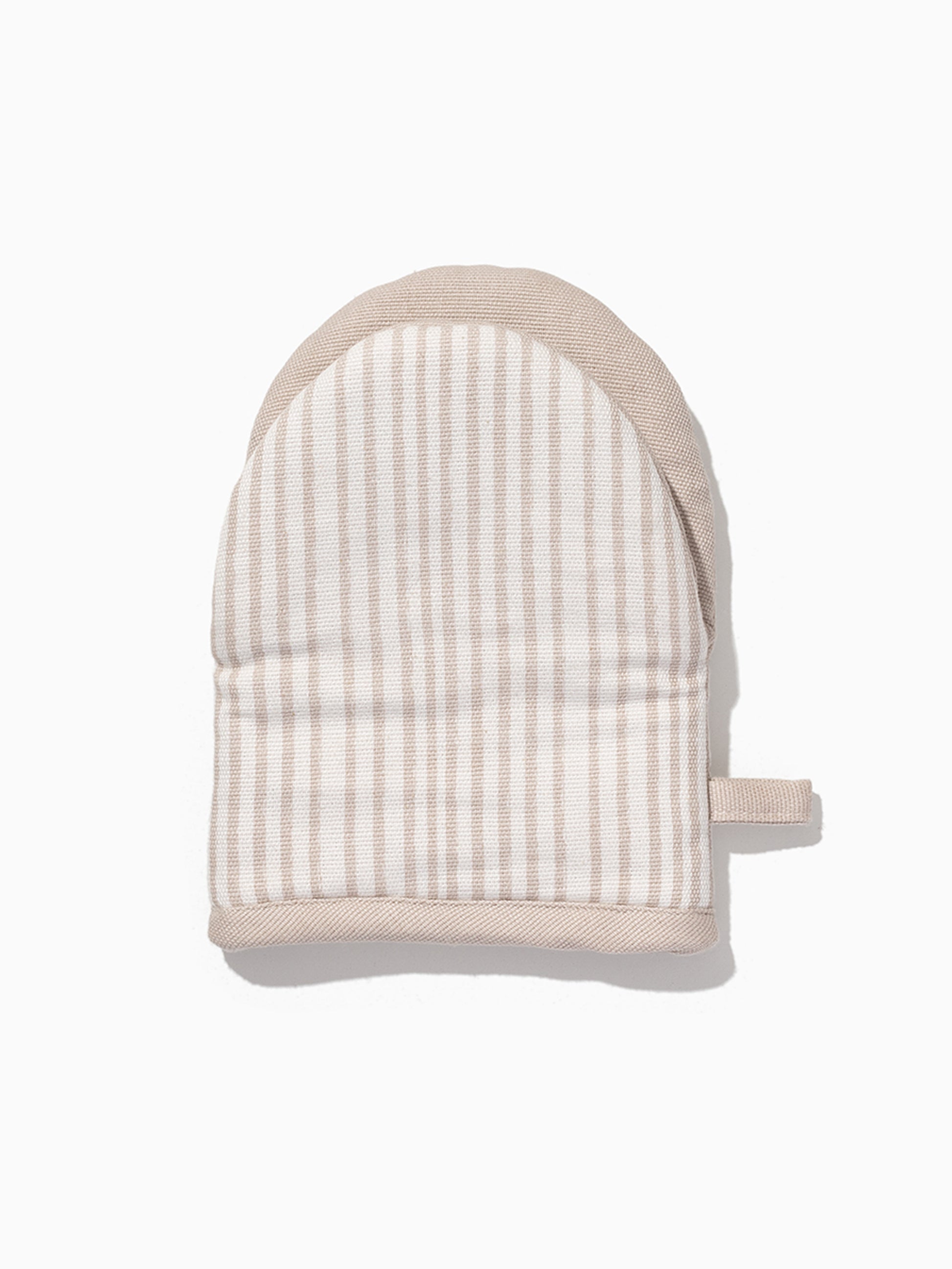 Tan Striped Mini Oven Mitt (Set of 2) | Product Image 2 | Uncommon Lifestyle