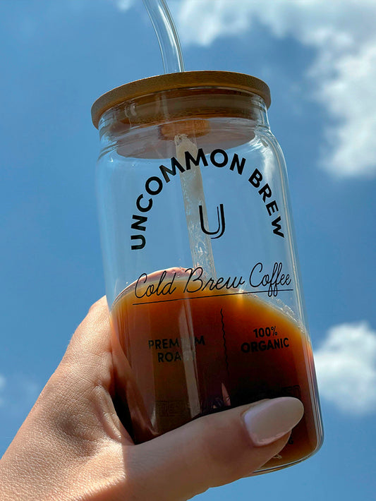 Uncommon Brew Glass Travel Cup | Lifestyle Image | Uncommon Lifestyle