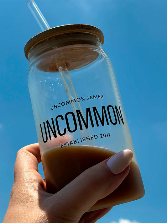 Uncommon Glass Travel Cup | Lifestyle Image | Uncommon Lifestyle