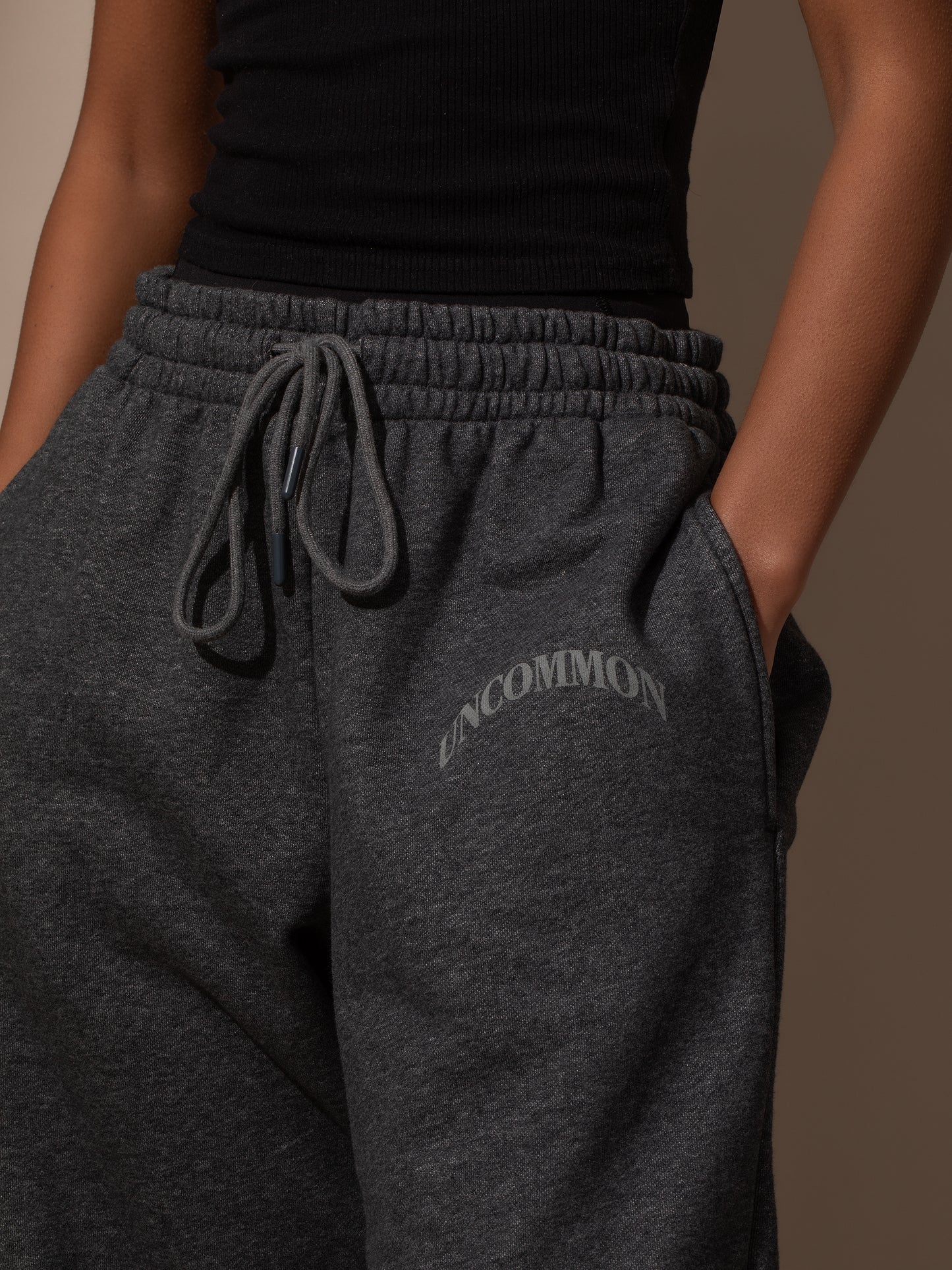 Keep It Casual Uncommon Sweatpants | Grey | Model Image | Uncommon Lifestyle