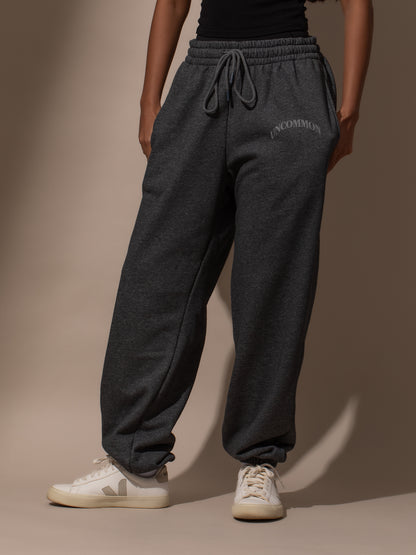 Keep It Casual Uncommon Sweatpants | Grey | Model Image | Uncommon Lifestyle