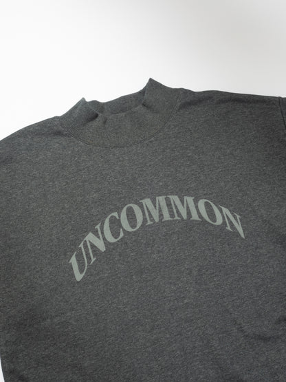 ["Keep It Casual Uncommon Mockneck ", " Grey ", " Product Image ", " Uncommon Lifestyle"]