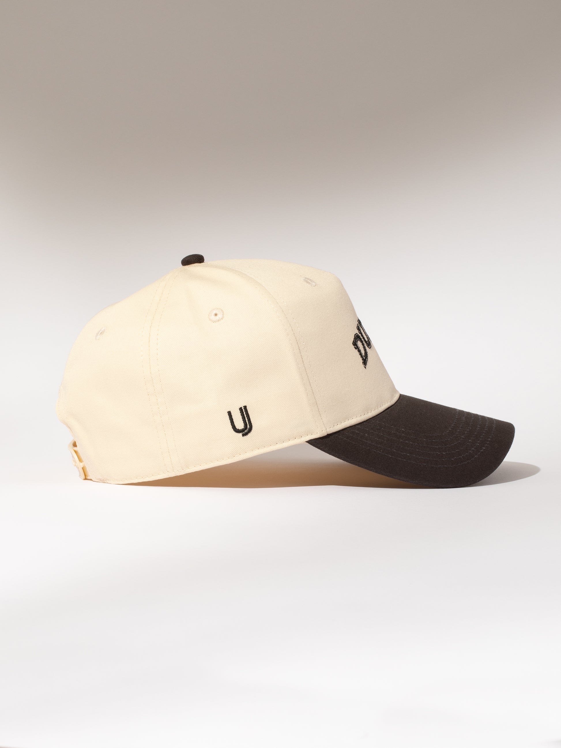 Dunzo Trucker Hat | Charcoal/Tan | Product Image | Uncommon Lifestyle