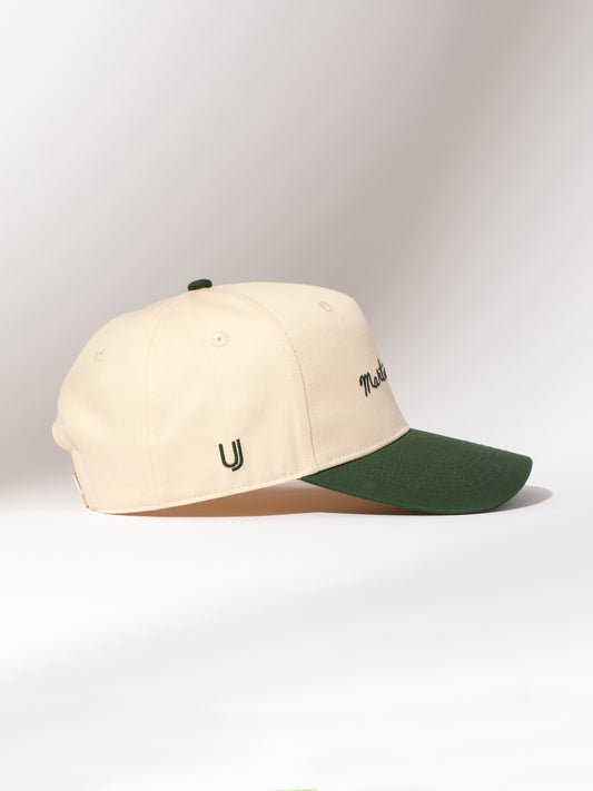Martini Lover Trucker Hat | Green/Tan | Product Image | Uncommon Lifestyle